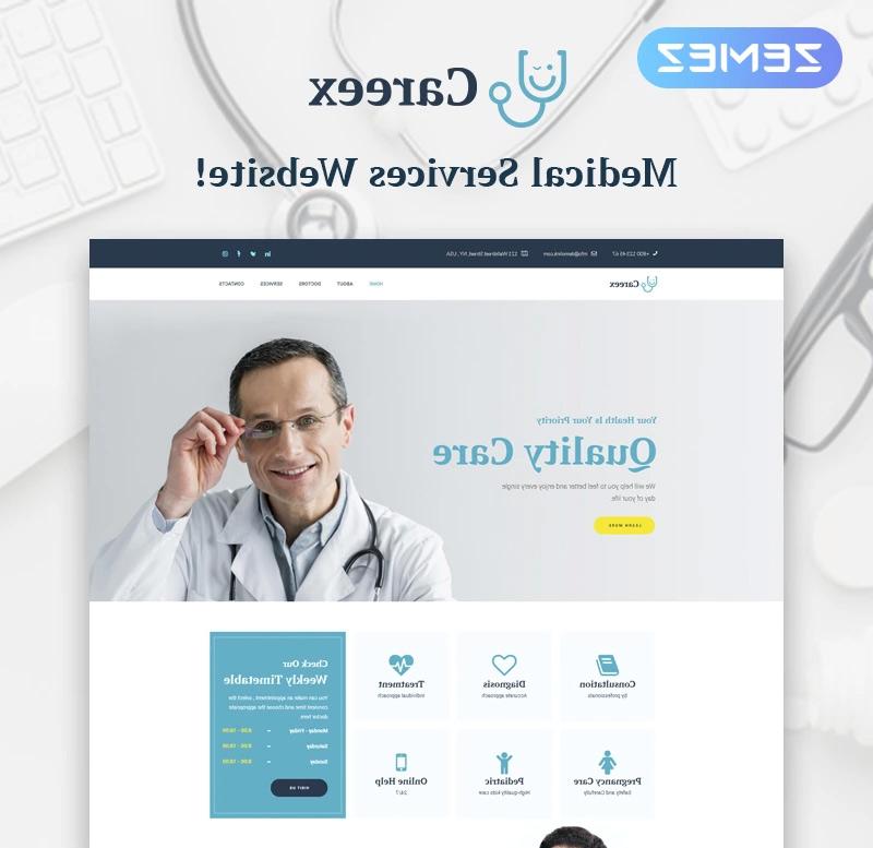 Careex - Family Doctor Elementor WordPress Theme