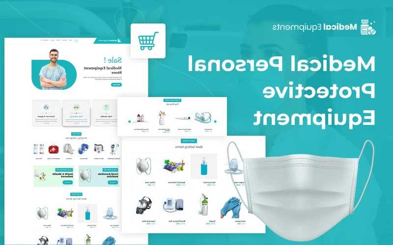 Medical Protective Equipment - eCommerce WordPress Theme